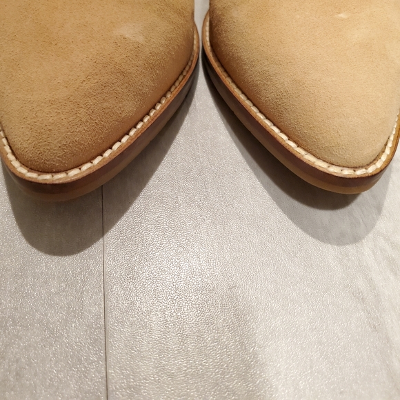 AQUATALIA Golda Suede Waterproof Loafer in Sand - Picture 6 of 8